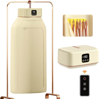 Smart Portable Clothes Dryer Bag | Foldable Electric Garment Drying Cabinet | Fast Drying | Warm Air Sterilization | Energy-Saving Travel & Home Dryer